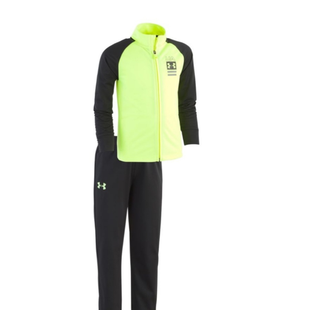 Under armour boys jacket pants tracksuit set New
